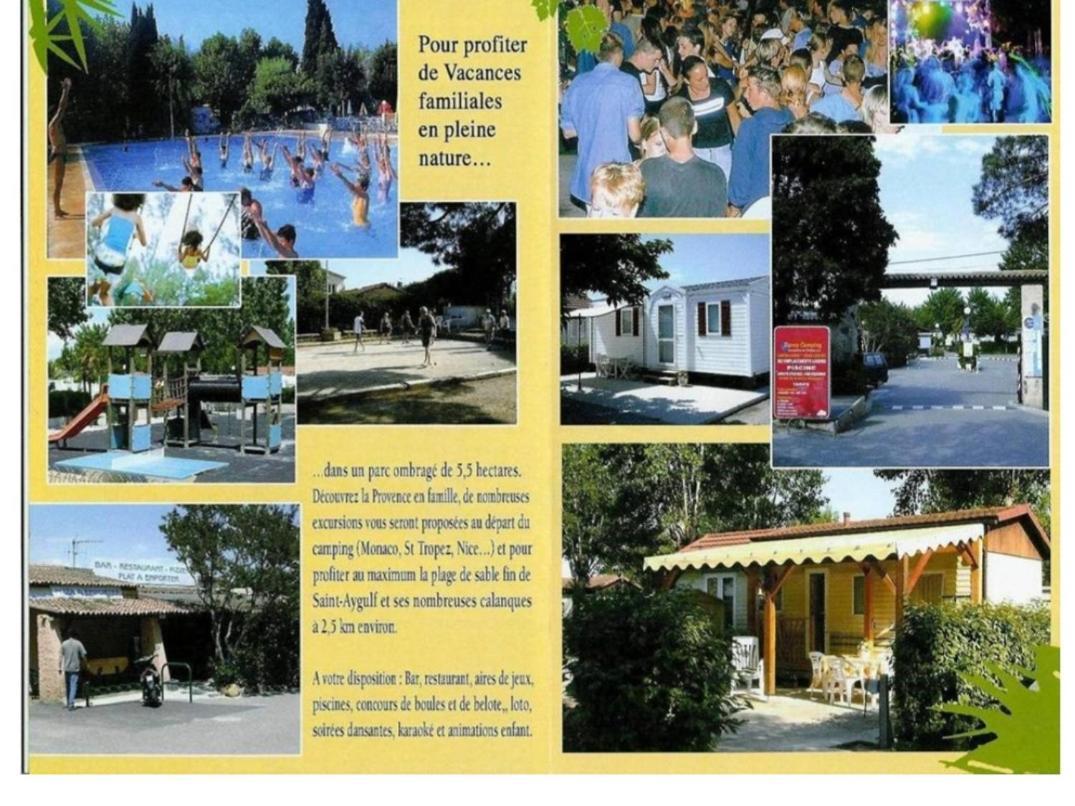 Vacances Familiales Dans Camping Avec Piscine Fréjus Extérieur photo